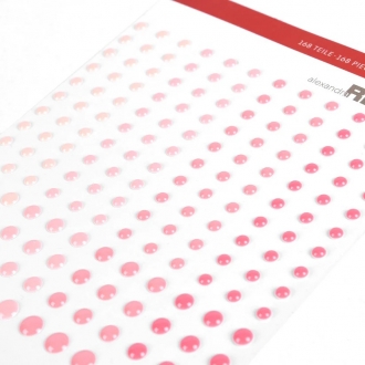 Enamel Dots Premium Pink -...