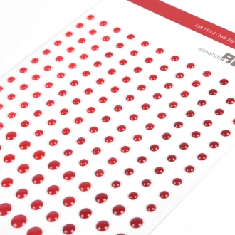 Enamel Dots Premium Red -...