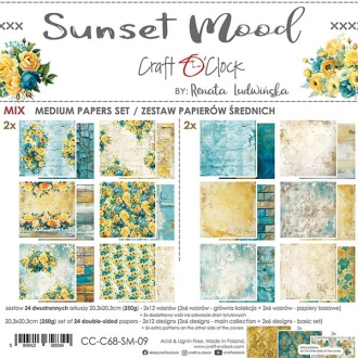Sunset Mood - Mix Paper Set...