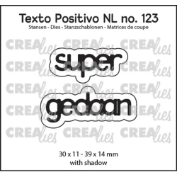 Texto Positivo Stansen Dutch Super Gedaan - Crealies