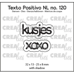 Texto Positivo Stansen Dutch Kusjes Xoxo - Crealies