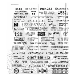 CMS488 - Tidbits Tim Holtz Cling Stamps