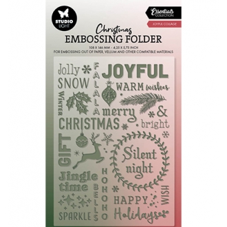 Embossingfolder Joyful...