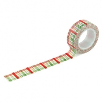 Washi Tape Pooh Bear Plaid...