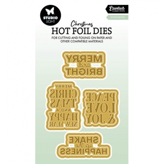 Hot Foil Die - Sentiments...