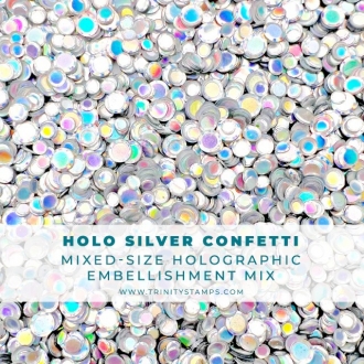 Holo Silver Confetti...