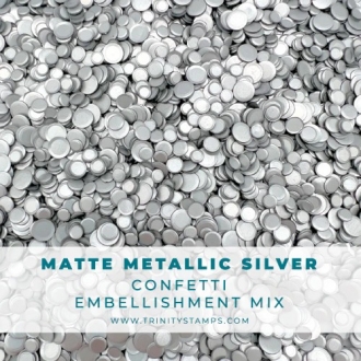 Matte Metallic Silver -...