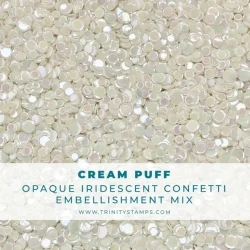 Cream Puff Opaque Shine Confetti