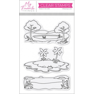 Summer Scenes Clearstamp - MFT