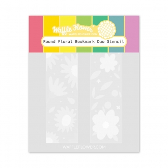 Round Floral Bookmark Duo...