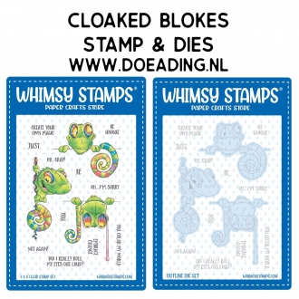 SET Cloaked Blokes Stamps &...