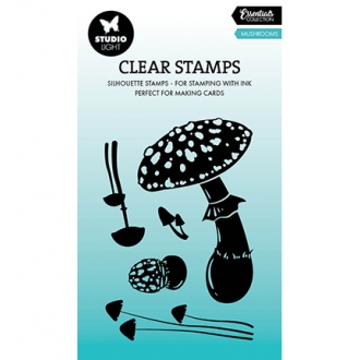 Clearstamp Mushrooms Essentials Nr.708 - Studio Light