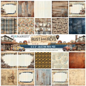 Collection Pack 12x12" Rust...