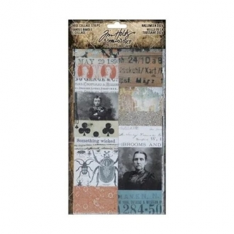 Idea-ology Tim Holtz Halloween Collage Strips Large