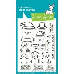 Frosty Family Add-on Clearstamps