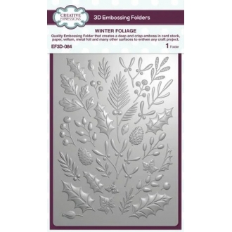 Winter Foliage 3D Embossing...