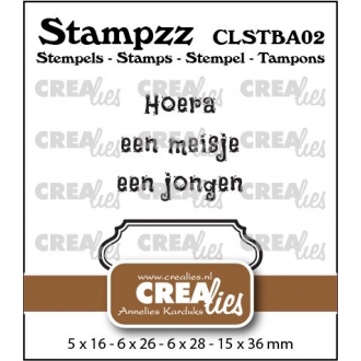 Stampzz Baby 02 - 2 Teksten...