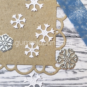 Small Snowflake - Gummiapan