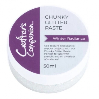 Chunky Glitter Paste Winter Radiance 50ml - Crafter's Companion