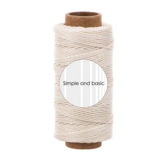 Ivory Polyester Thread 50m...