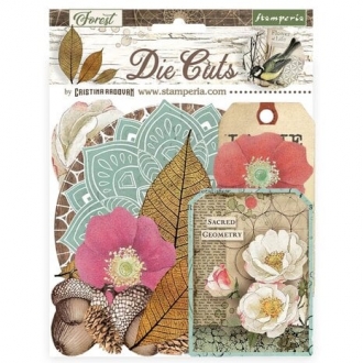 Forest Die Cuts Assorted (41pcs) - Stamperia