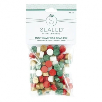 Must-Have Wax Bead Mix Christmas (100pcs) - Spellbinders