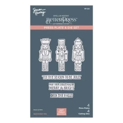 Nutcracker Trio Press Plate & Die Set - Betterpress