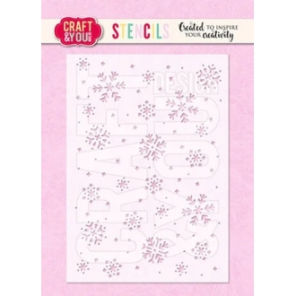 Snowflakes Stencil - Craft...