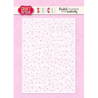 Dots Stencil - Craft & You