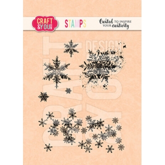 Snowflakes Clearstamp -...