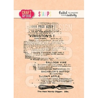 Newspaper Clearstamp -...