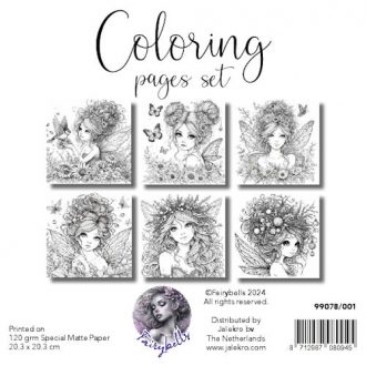 Fairybells Coloring Pages...