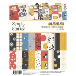 Say Cheese Classic Mouse 6x8" Paper Pad - Simple Stories