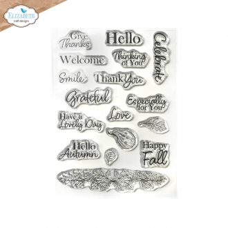 CS379 - Autumn Greetings Clearstamp