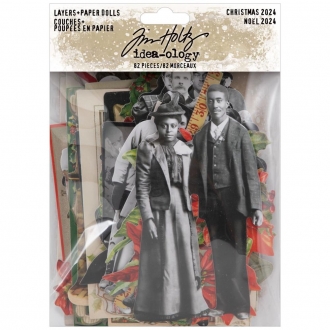 Tim Holtz Layers + Paper Dolls Christmas 2024