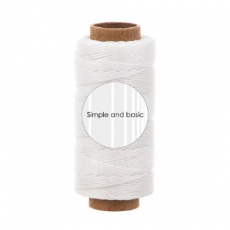 Soft White Polyester Thread...