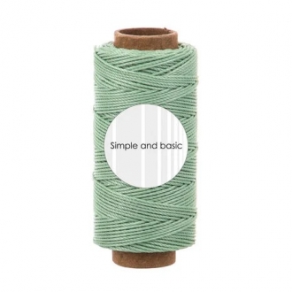 Spring Green Polyester Thread 50m - Simple and Basic