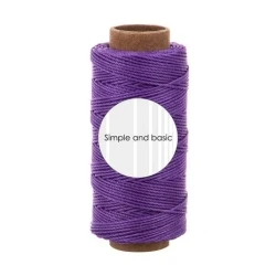 Bright Purple Polyester Thread 50m - Simple and Basic