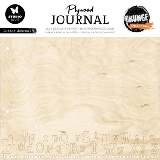 Letter Journal Plywood...