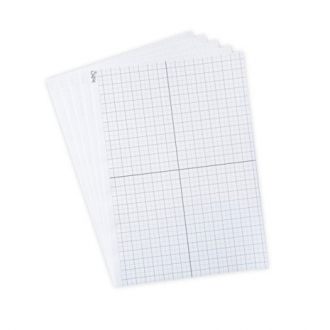 Studio Accessory Sticky Grid Sheets 8 1/4x11 5/8" (5st.) - Sizzix