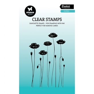 Clearstamp Poppies...