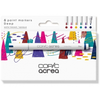 Acrea Paint Marker - Set Deep - Copic