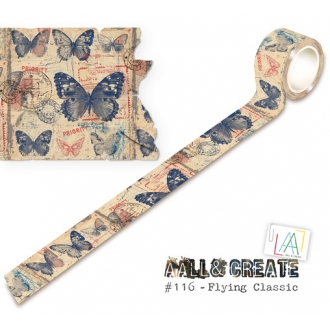 Washi Tape 25mm Flying Classic