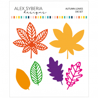 Autumn Leaves Die Set - Alex Syberia Designs