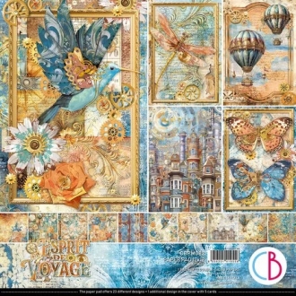 Esprit de Voyage 12x12" Paper Pad - Ciao Bella