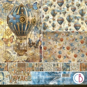 Esprit de Voyage 12x12" Patterns Pad - Ciao Bella