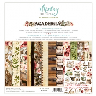 12x12" Paper Set - Academia...