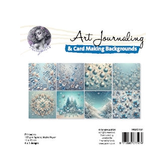 Art Journaling & Card Making Backgrounds Set 1 - Fairybells