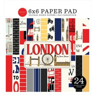 London 6x6" Paper Pad -...