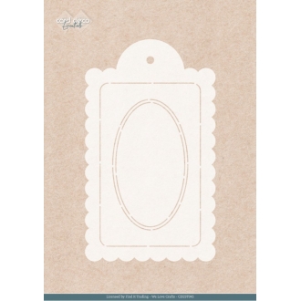 Stencil A5 - Card Deco Essentials - Blossom Blush - Blossom Blush Label